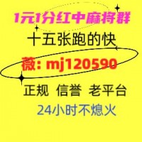 游玩一元一分红中麻将群2024已更新微信群